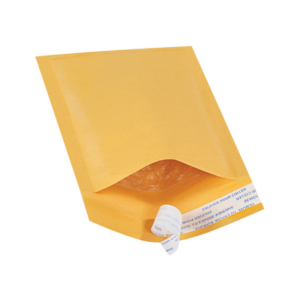 P471 - 5 x 10  Kraft Self-Seal Bubble Mailers - 250/case