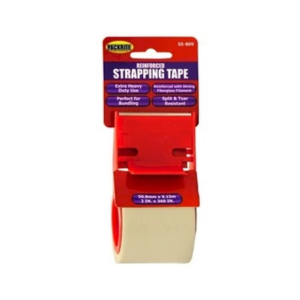 TM-SS809 - 2 x 10yd 2.6 mil HD Strapping Tape - Retail - 12/cs